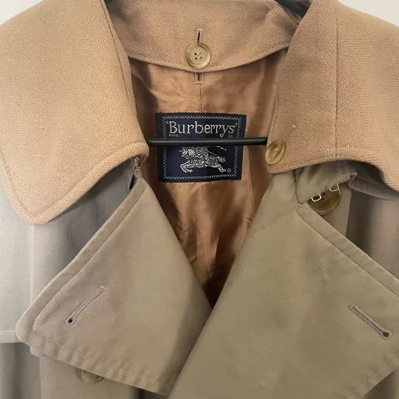 Burberrys”Belted Double Breasted Full Removable Lining Trench Coat 42 XL - Picture 2 of 13